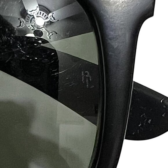 Vtg B&L Ray-Ban Wayfarer 5022 Black G-15 Glass Lenses USA Made Sunglasses - Picture 10 of 14